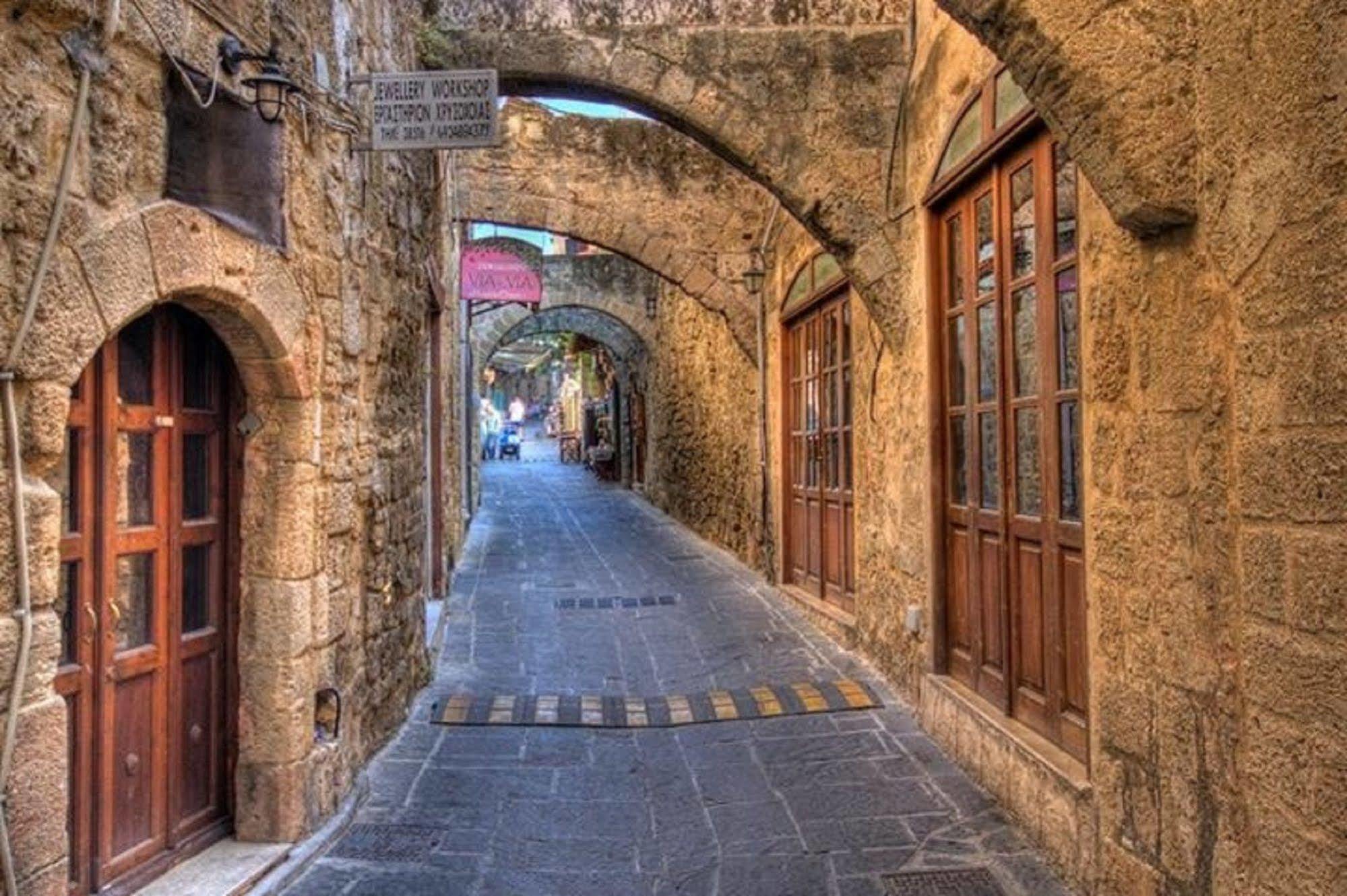 Villa Old Town Roloi House Rhodes City Exterior foto